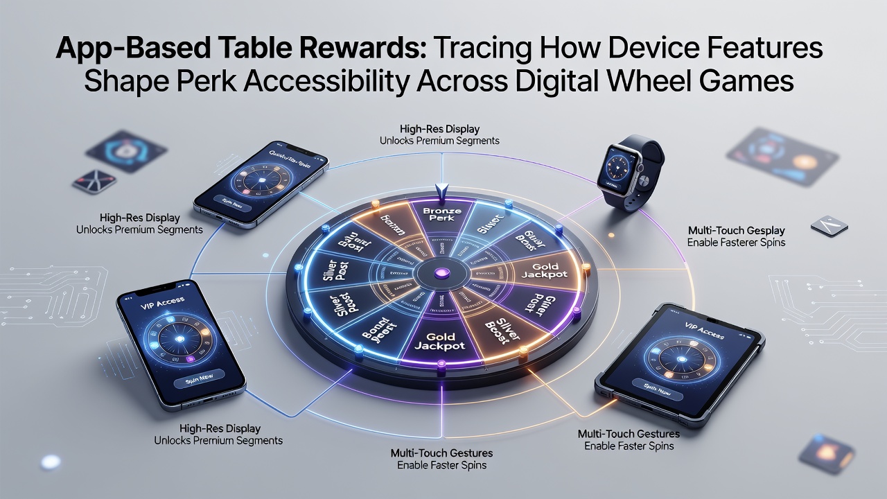 Smartphone displaying a digital roulette wheel interface with reward notifications overlay