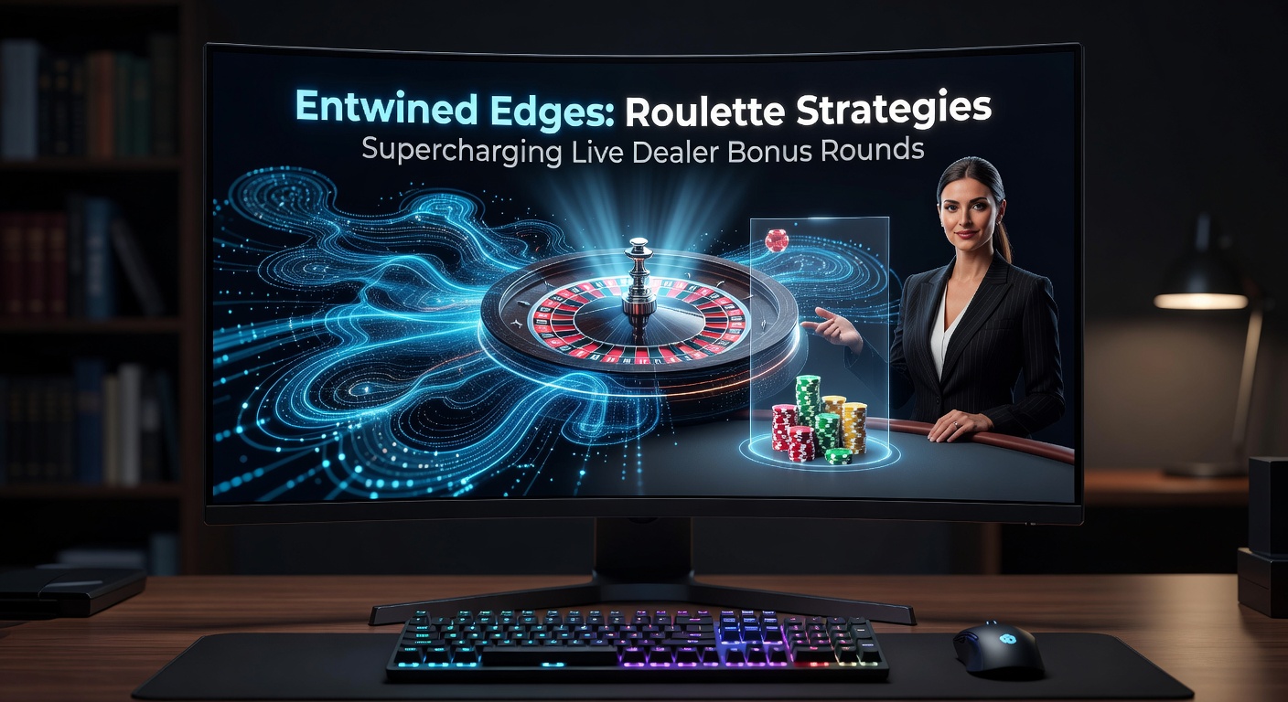 Live dealer roulette table with glowing bonus round indicators and spinning wheel under studio lights