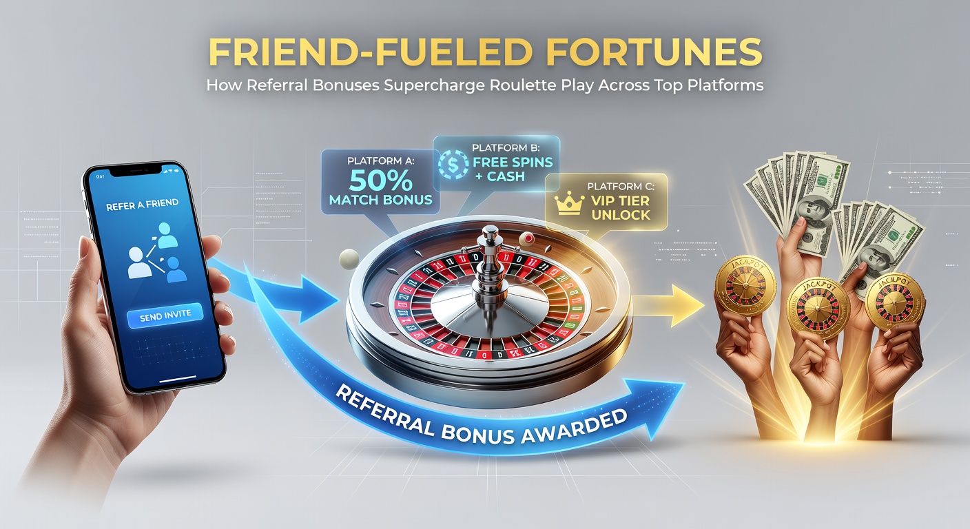 Group of friends celebrating roulette wins from referral bonuses on a casino app