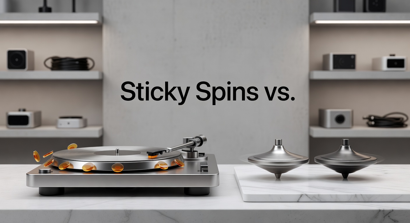 Comparison chart of sticky spins locked wallet versus wager-free spins cashout flow on a digital casino interface