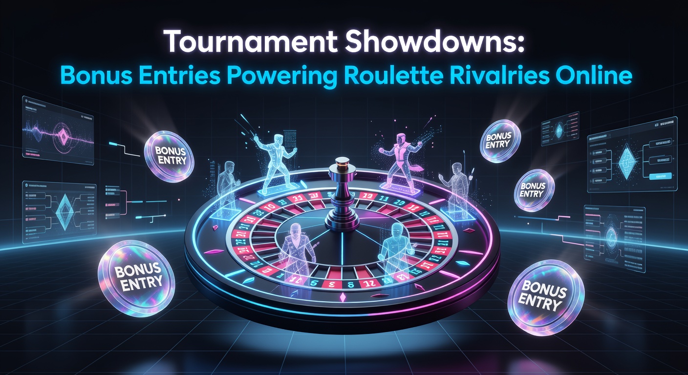 Vibrant online roulette tournament interface displaying a live leaderboard with players vying for top spots amid spinning wheels and prize pools