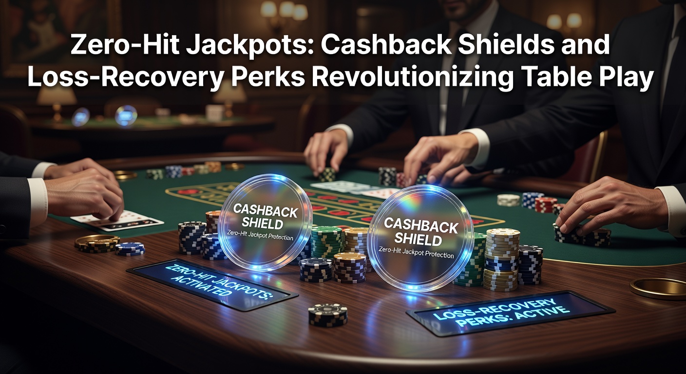 Dynamic casino table scene with glowing jackpot meters and players engaged in live blackjack action, highlighting zero-hit accumulation visuals